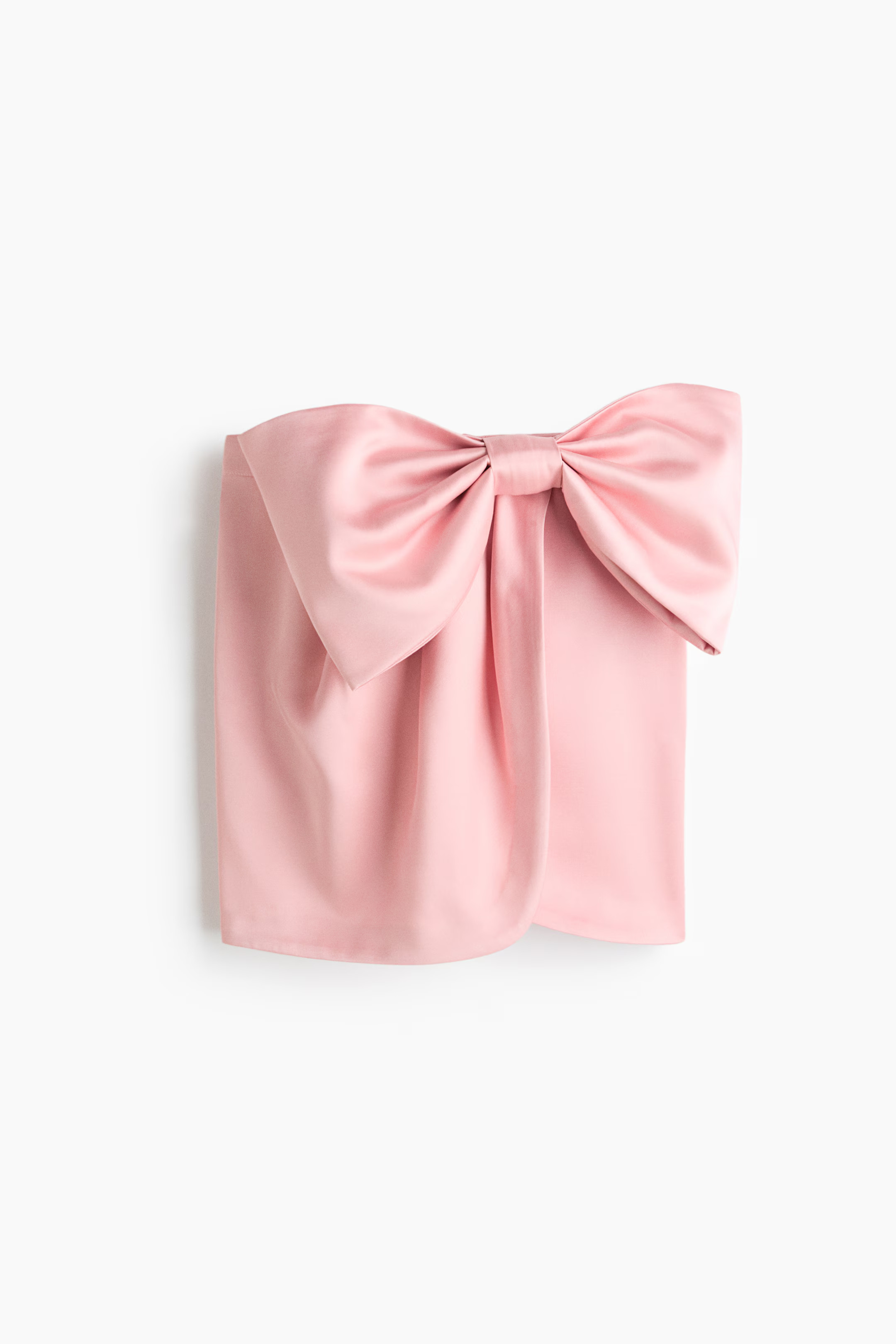 Bow-Detail Satin Skirt | H&M (US + CA)