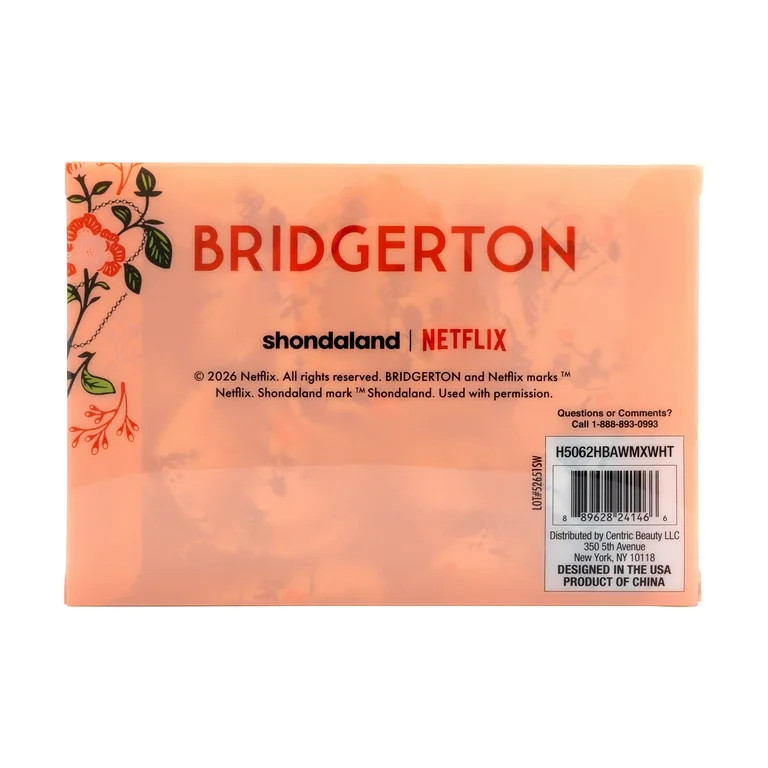 Bridgerton Satin Bonnet, White, One Size | Walmart (US)