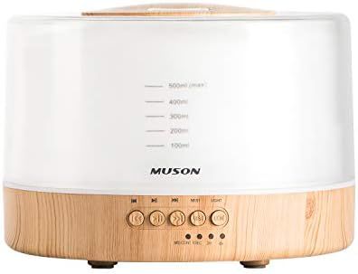 muson Essential Oil Diffuser Sound Machine Combo Diffuser for Aromatherapy Fragrant Oil Cool Mist... | Amazon (US)