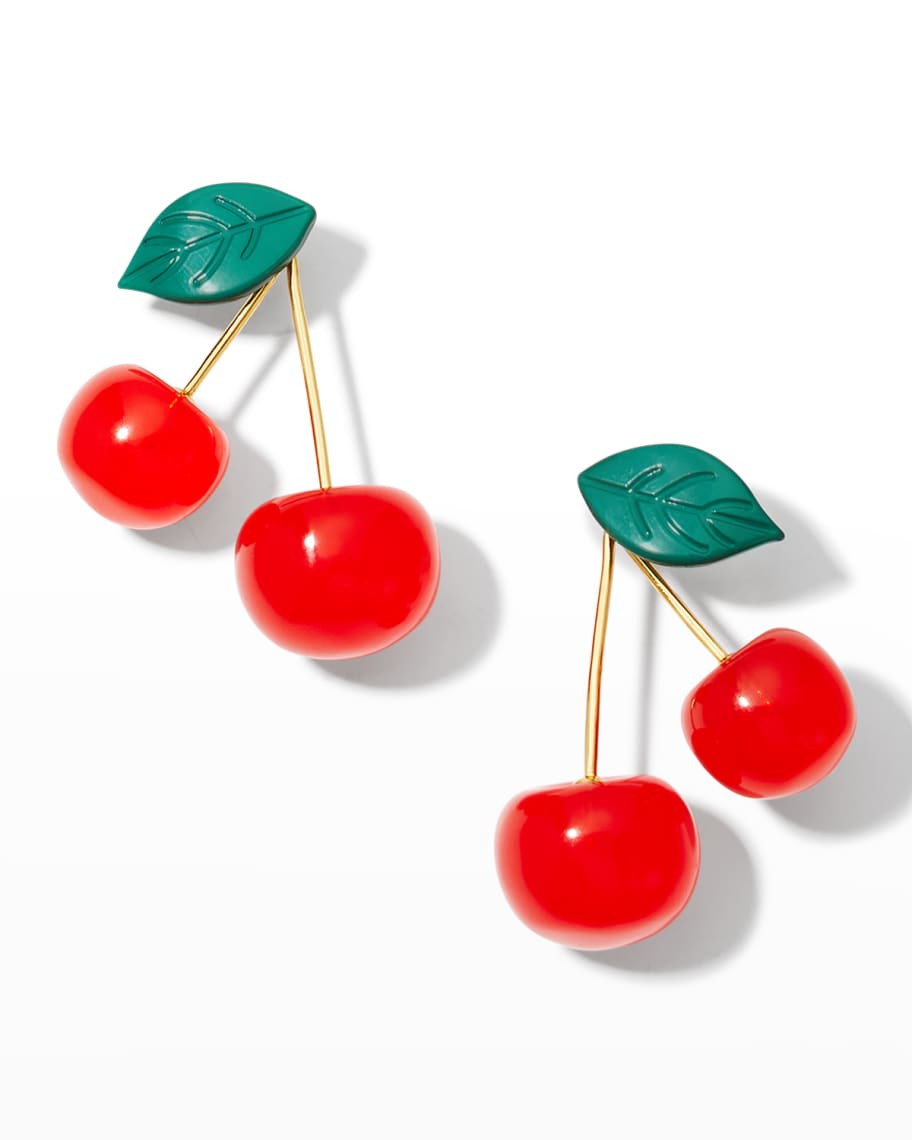 Cherry Post Earrings | Neiman Marcus