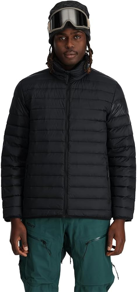 Spyder Men's Sanction Hooded Down Packable Jacket | Amazon (US)