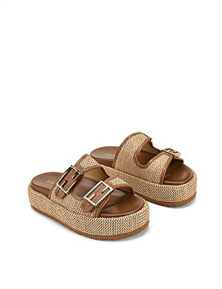 WOMEN'S APHRODITE FLATFORM SLIDE | David Jones (Australia & New Zealand)