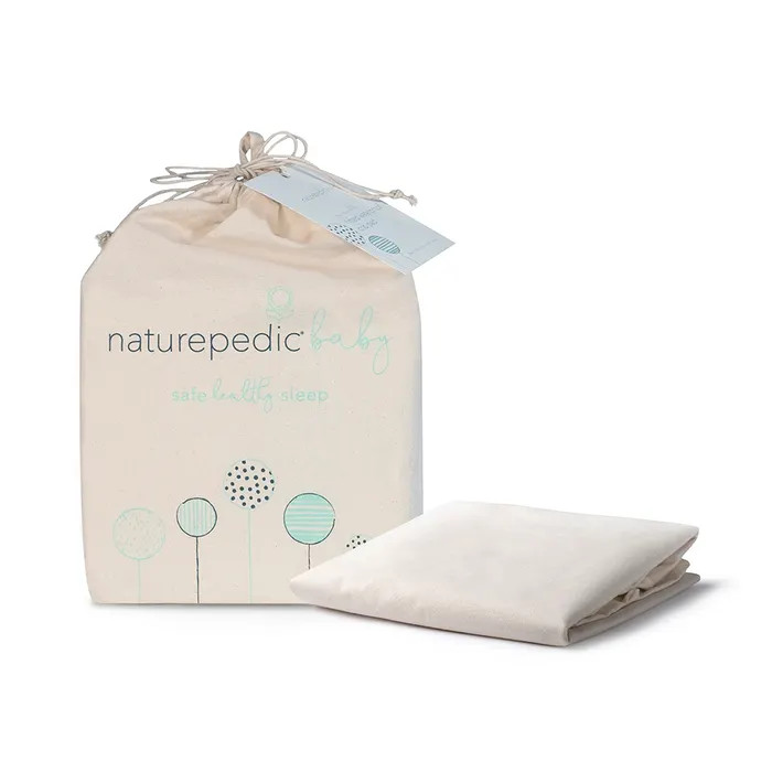 Waterproof Organic Crib Mattress Protector Pad | Naturepedic
