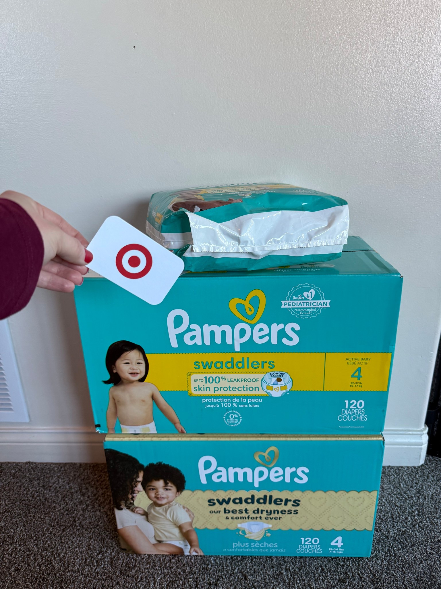 Target diaper deal you don’t want to miss 🙌
Spend $100+ on diapers and get a $30 Target gift card back!
Even better — you can stack Target Circle offers and manufacturer coupons in the app to save even more. This is a great time to stock up 👶🧺

#LTKBaby #LTKSaleAlert #LTKmomlife