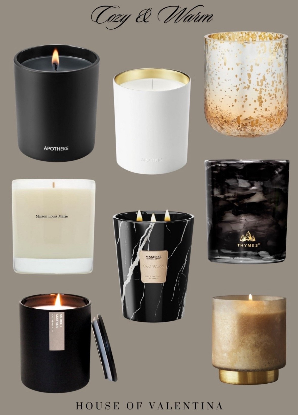 These are a few of our favorite candles for this winter that are sure to make your house smell AMAZING!  



#LTKOver40 #LTKHome #LTKSeasonal