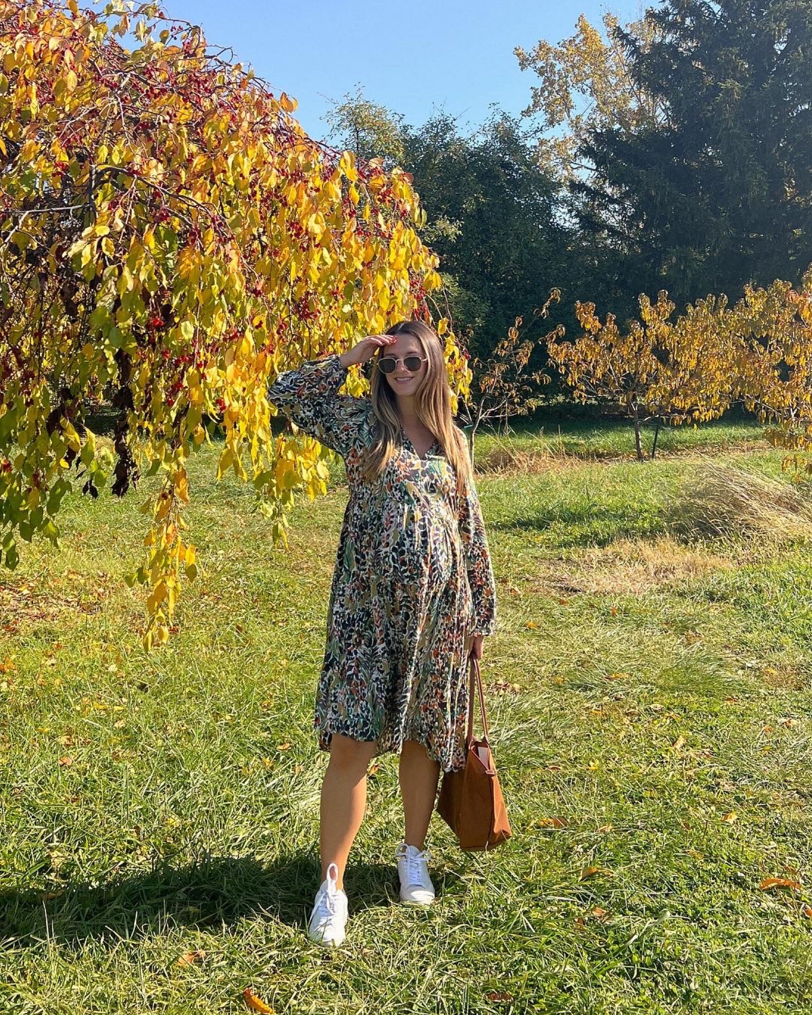 Fall midi dress 

#LTKSeasonal