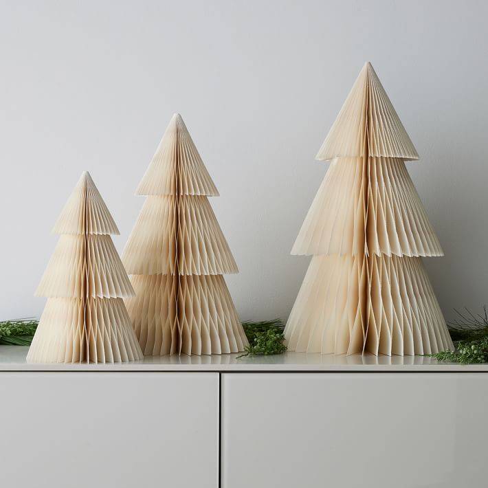 Accordion Paper Trees | West Elm | West Elm (US)