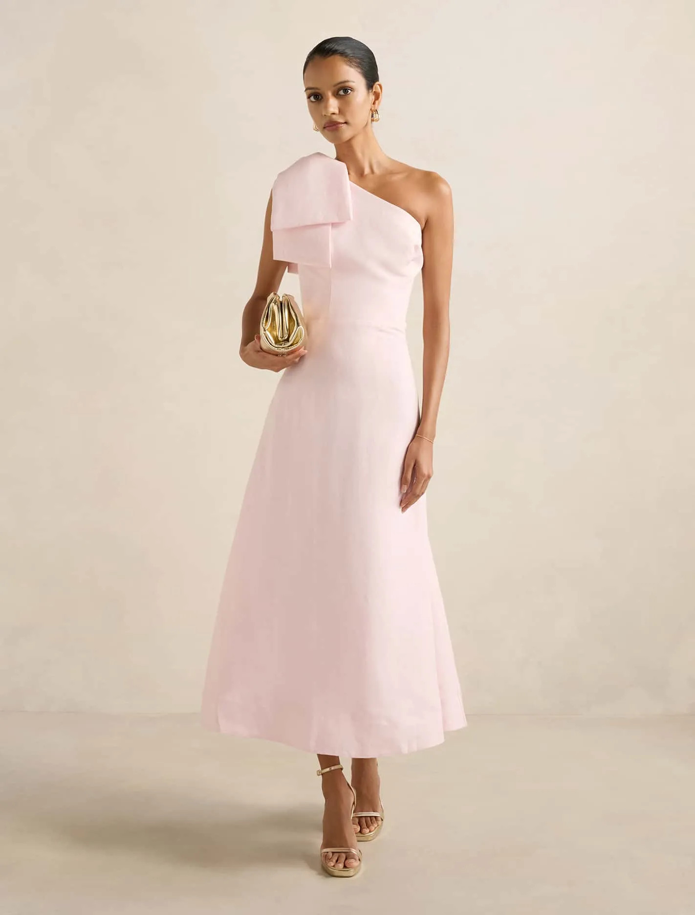 Danni Asym Petite Bow Midi | Forever New (AU)