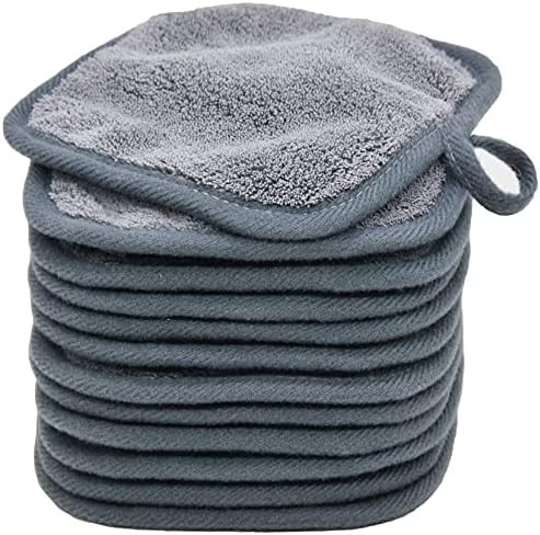 BloomSesame Makeup Remover Cloths for Face, Eye, Lips - Reusable Makeup Remover Pads Soft Microfiber | Amazon (US)