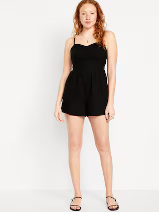 Fit & Flare Cami Romper | Old Navy (US)