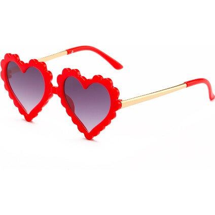 Heartbreaker Sunglasses, Red | Maisonette