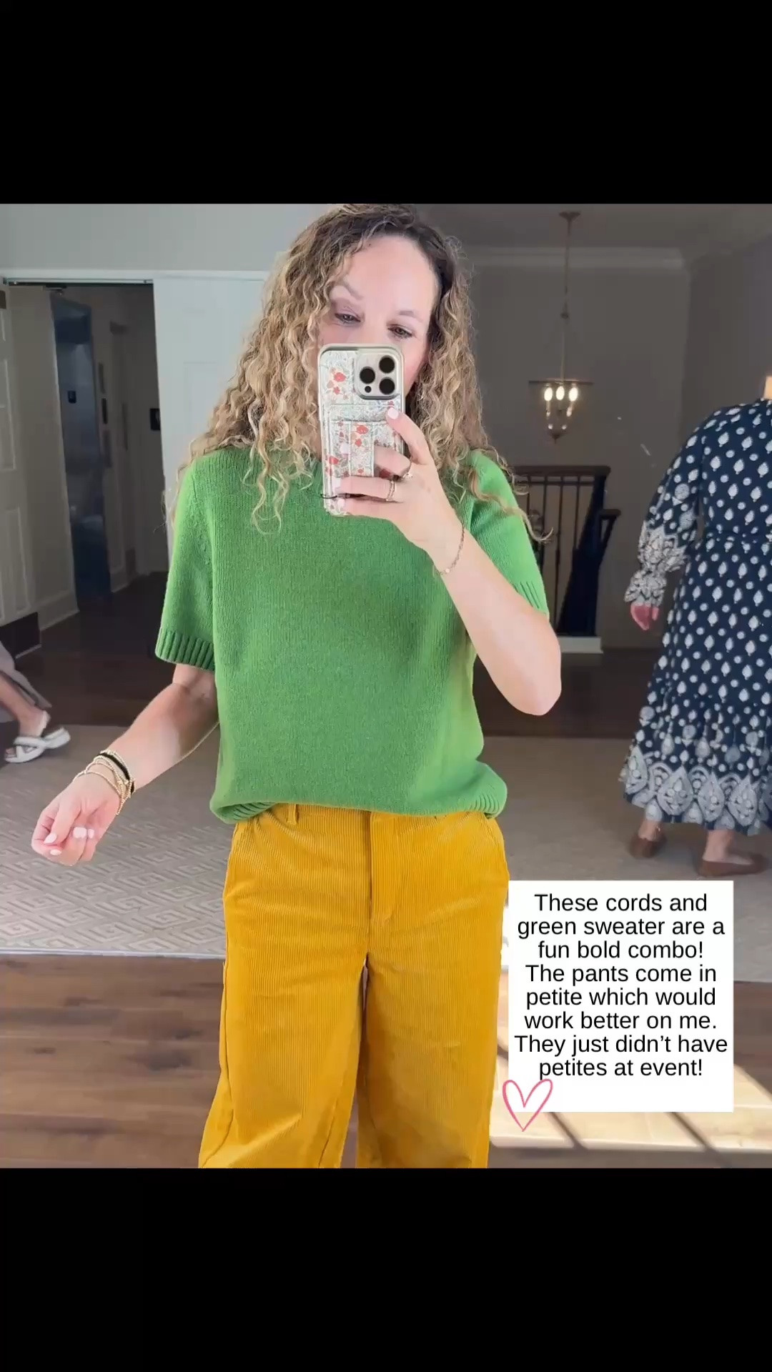 Primary colors for fall?  Yes please!  The texture on these corduroy pants is so good and they are available in petite, which I need!😊. The green short sleeve sweater is perfect for layering or warmer fall weather!  Could even pair the long sleeve shirt under sweater for a fun look!
@Boden (US)

#LTKSeasonal #LTKOver40 #LTKPetite