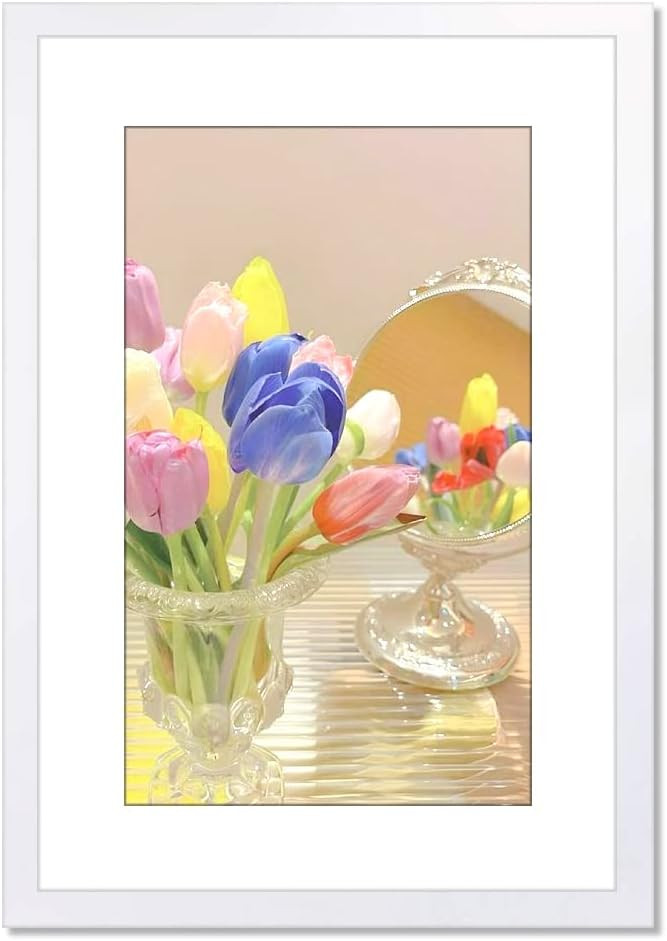 20x28 White Picture Frame Mat for 16x24 Photo Wall Mounting Poster Frame-1pcs | Amazon (US)