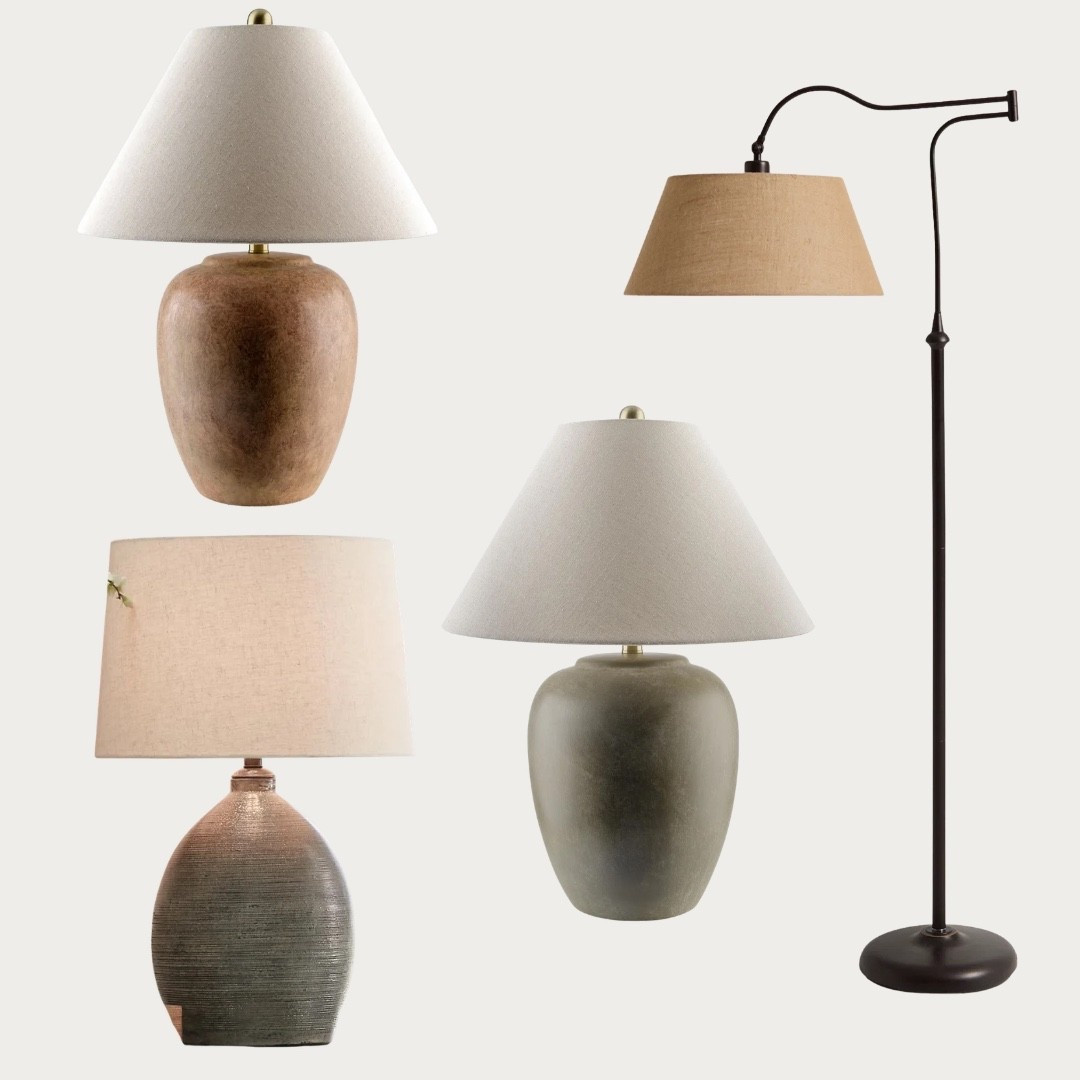 Accent Lighting 
Table lamps
Floor lamp

#LTKHome
