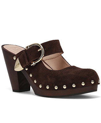 Women's Cindy Buckle Mule Clogs | Macy's