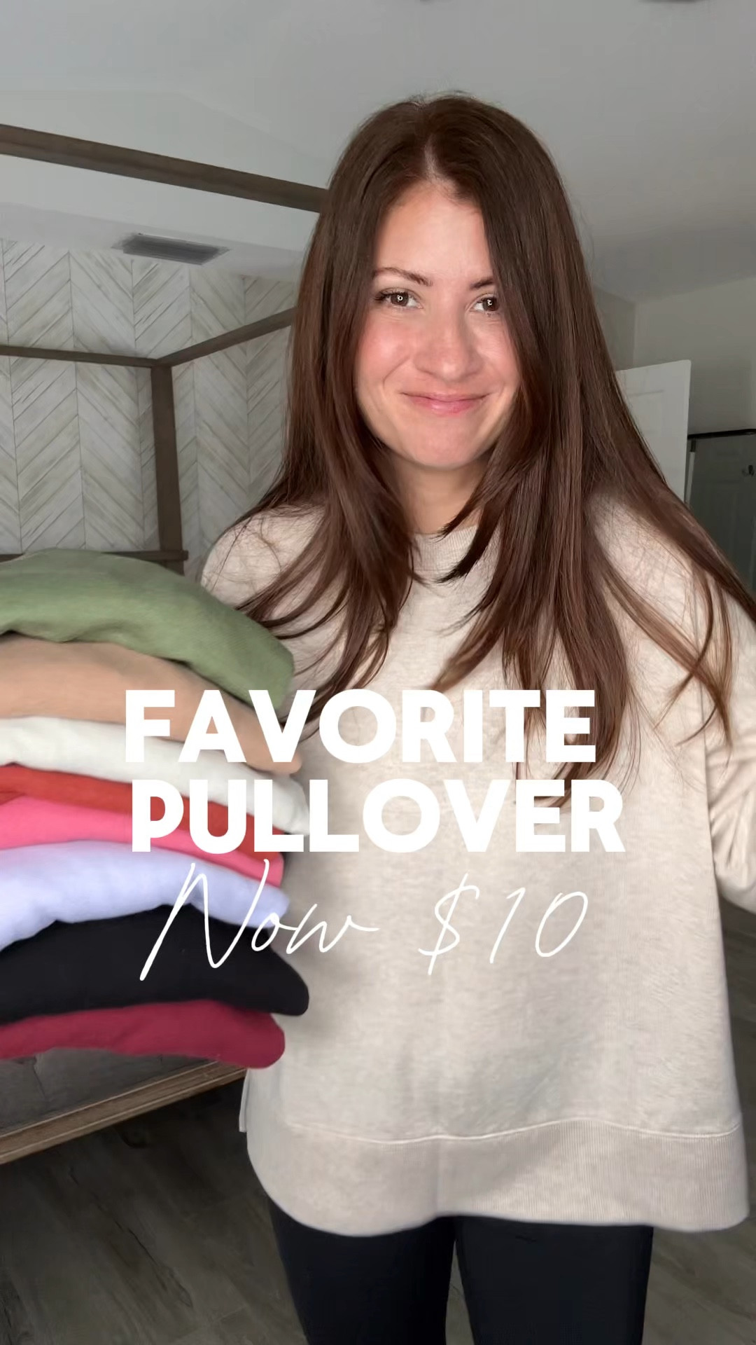 If you don’t have this Walmart pull over by now, I’m not sure what you’re waiting for! It’s a best seller year after year and I clearly love it! I own it in so many colors and it’s so easy to throw on and go! Looks cute with leggings and jeans! I size up to a large for an oversized fit and to make sure it’s legging friendly! They are currently on deal for $10 and have a handful of colors available! You’ll think me later!

#LTKGiftGuide #LTKHoliday #LTKWatchNow