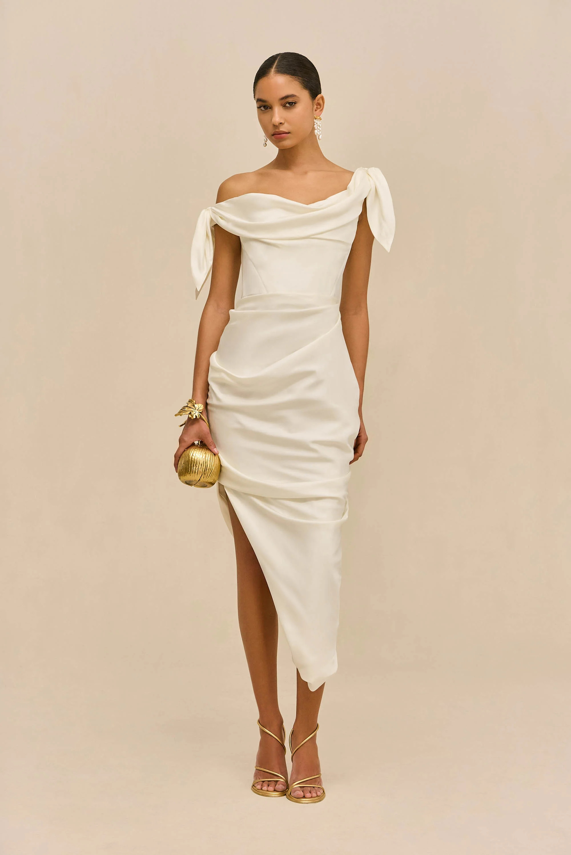 ITHACA DRESS - OFF WHITE | Cult Gaia - US