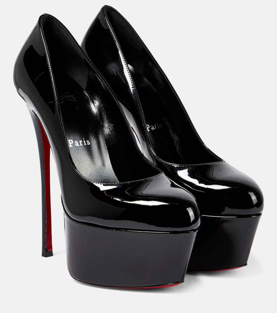 Dolly Alta 160 leather platform pumps | Mytheresa (UK)
