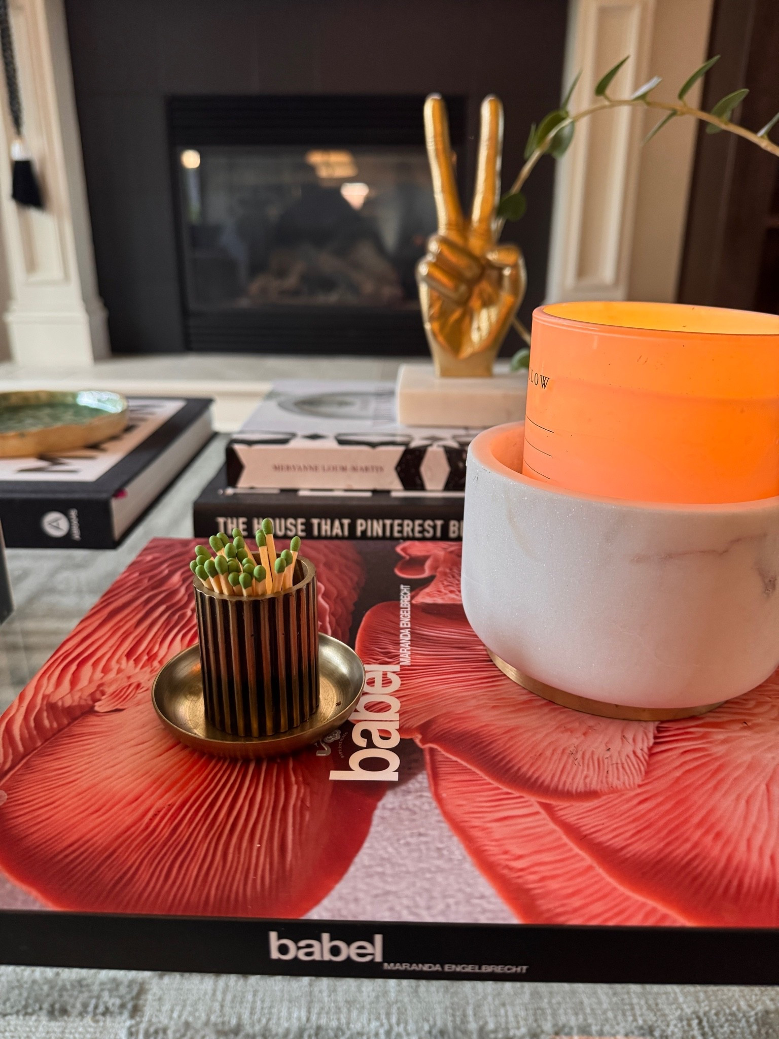 Match holder/striker, marble wine holder

#LTKHome