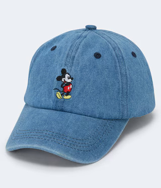 Mickey & Friends | Aero Adjustable Denim Hat | Aeropostale