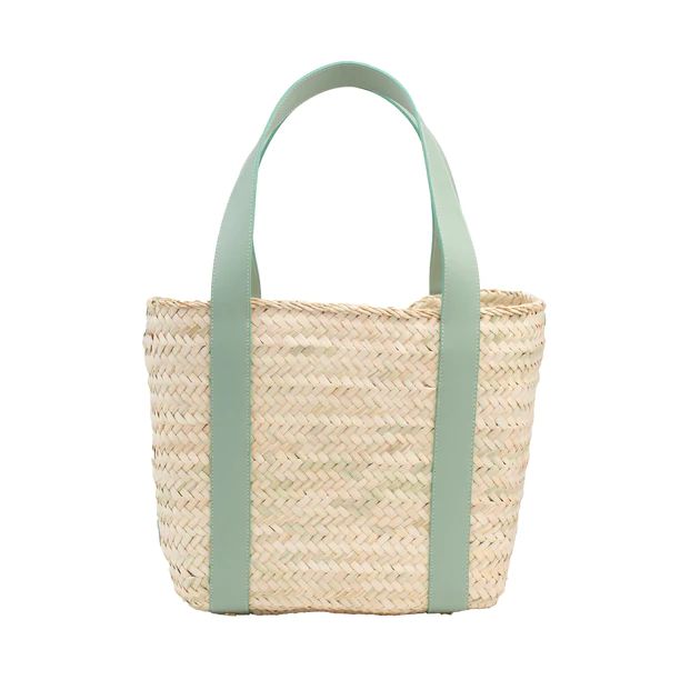 The Maroc Collection | Yasmine Tote in Sage Green | Beau & Ro