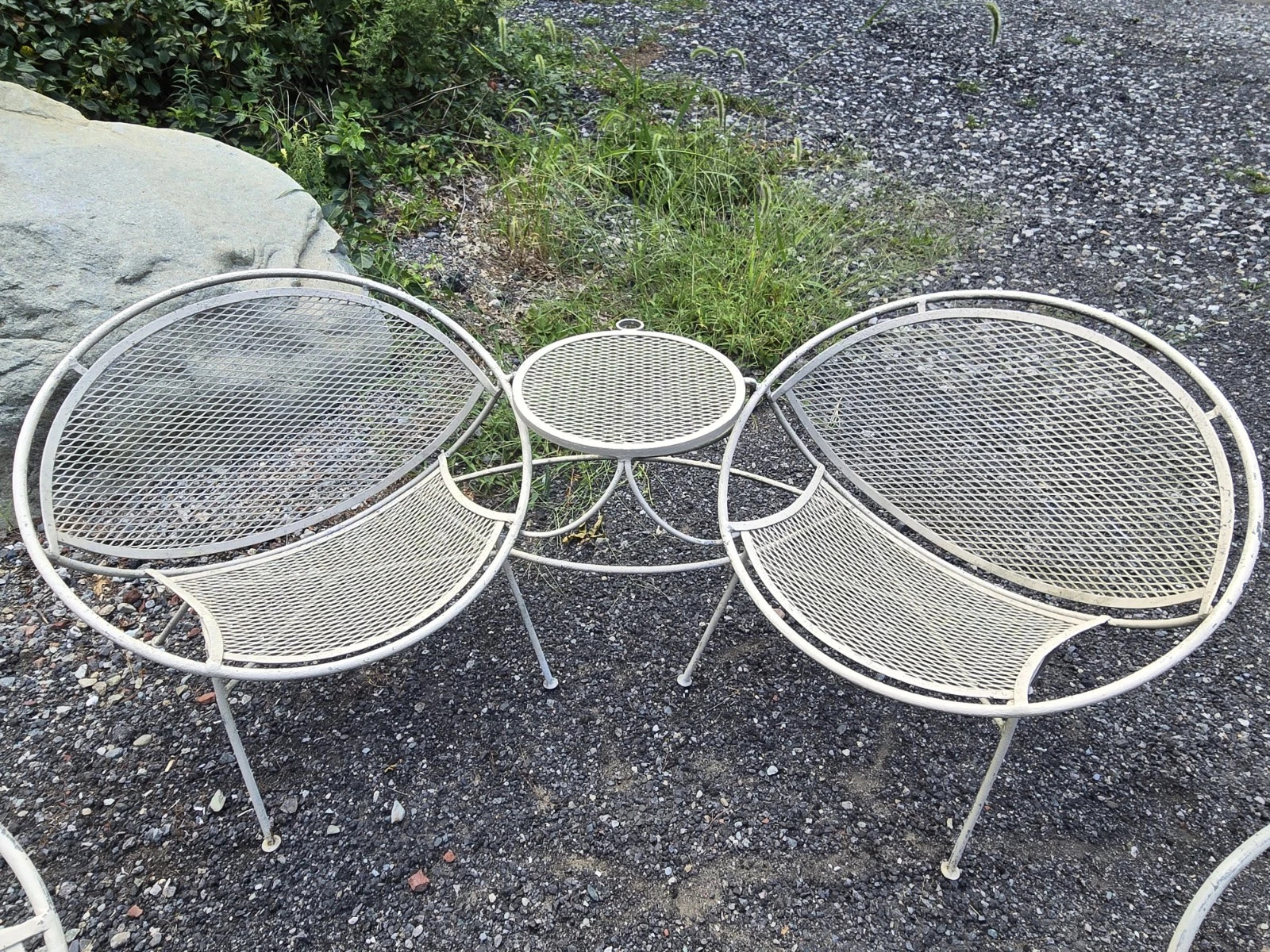 We Ship! Vintage Wrought Iron Outdoor Furniture Maurizio Tempestini Salterini | eBay US