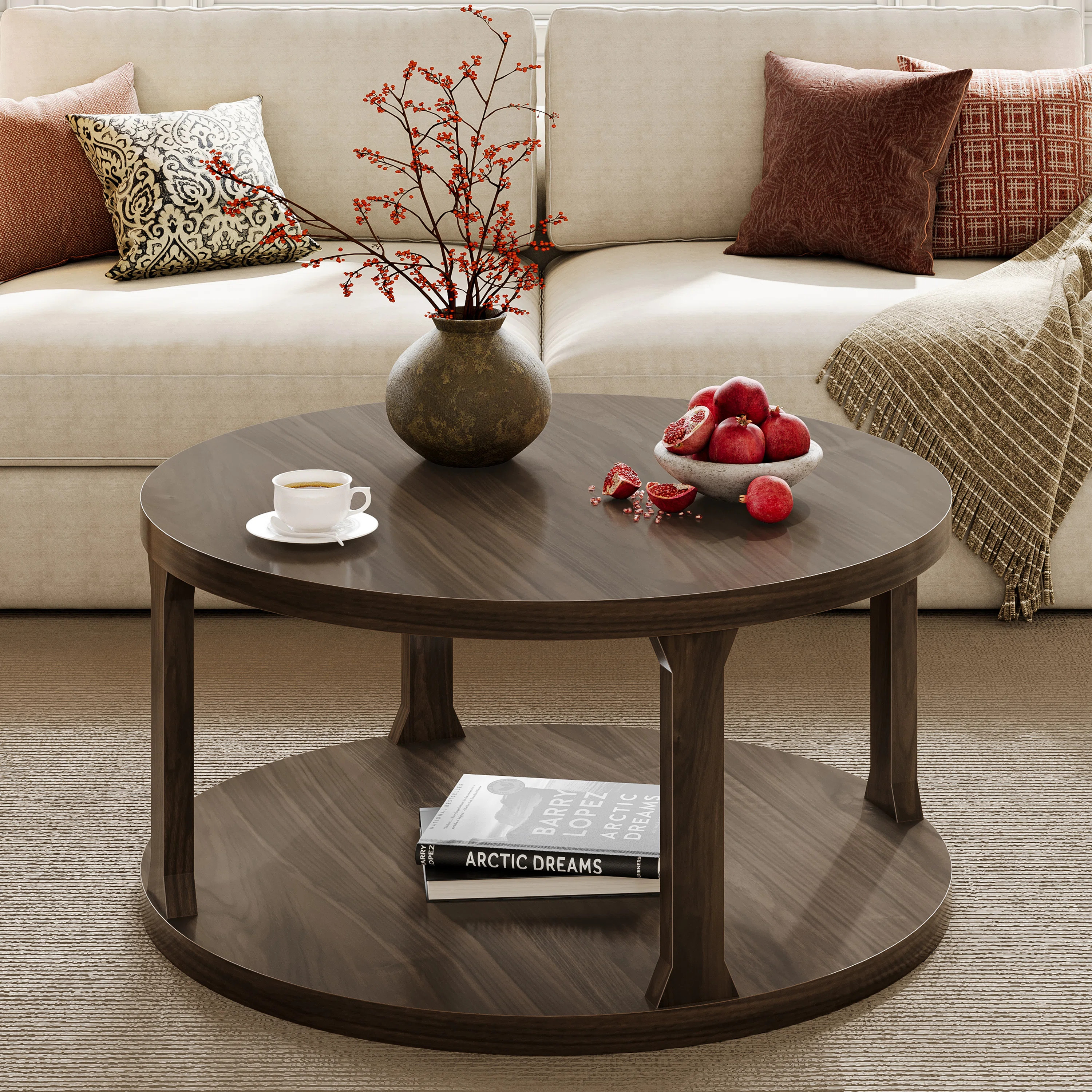 31.5" Round Coffee Table | Wayfair North America