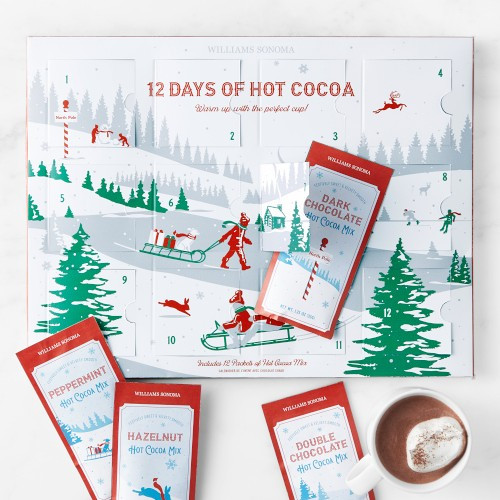 12 Days of Hot Cocoa Advent Calendar, Set of 2 | Williams-Sonoma