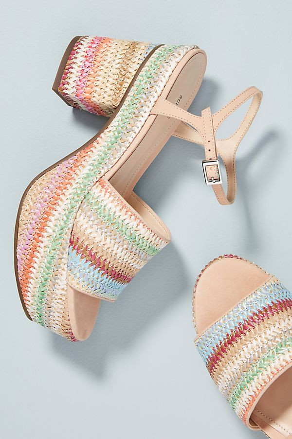 Schutz Ziquiel Platform Sandals | Anthropologie (US)