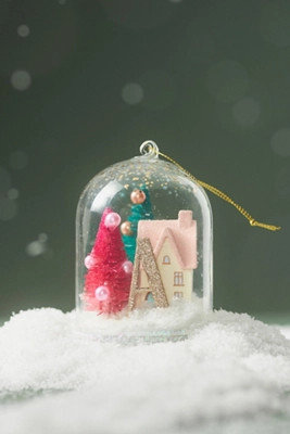 Home For The Holidays Monogram Ornament | Anthropologie (US)