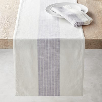 Cyprus Stripe Table Runner | Williams-Sonoma