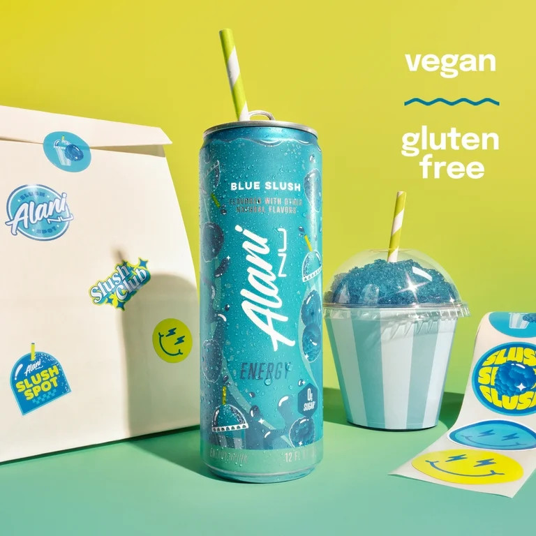Alani Nu, Blue Slush, 12 fl oz, Single Can | Walmart (US)