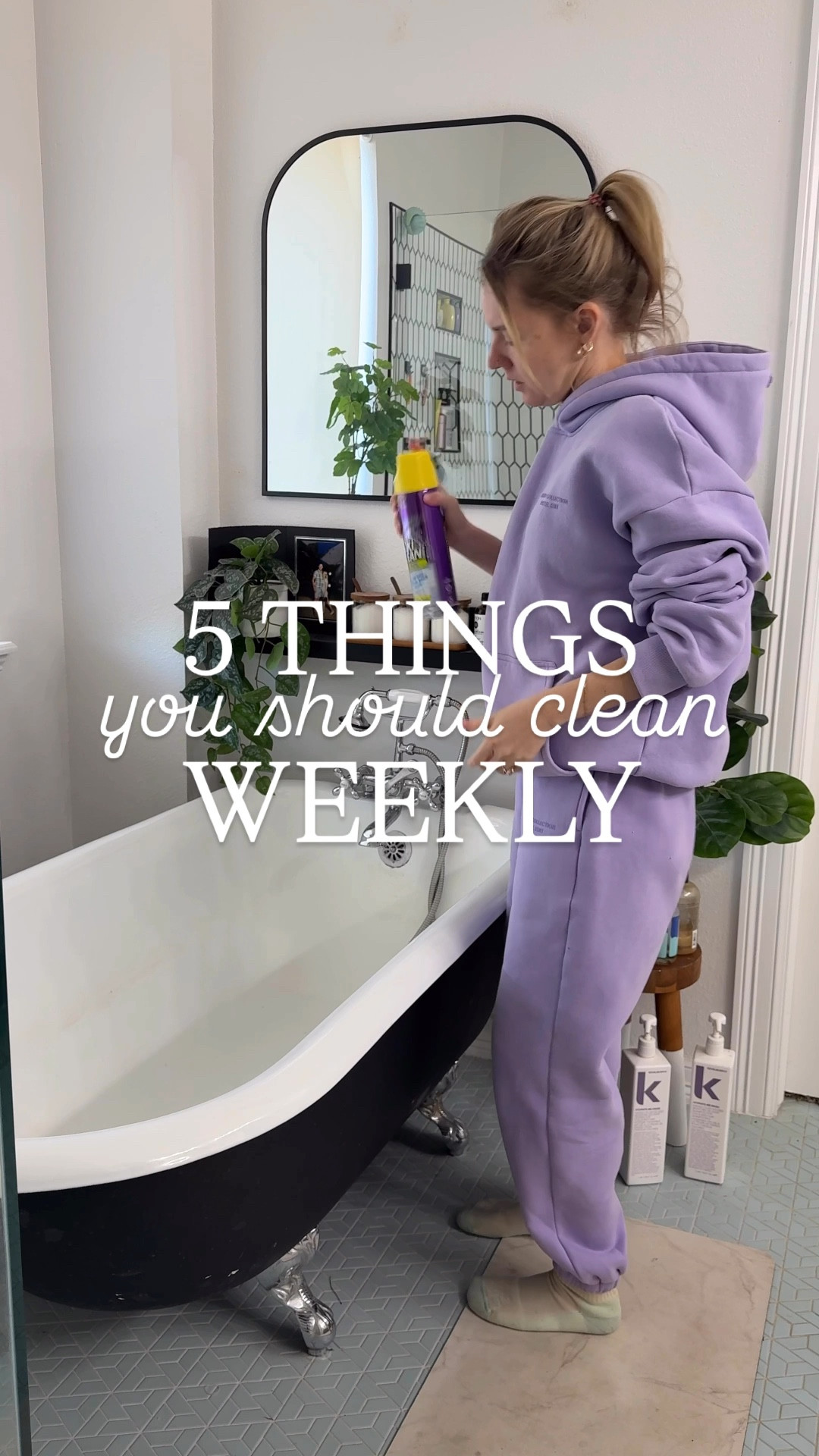 5 things you should clean weekly 

#LTKWatchNow #LTKFamily #LTKHome