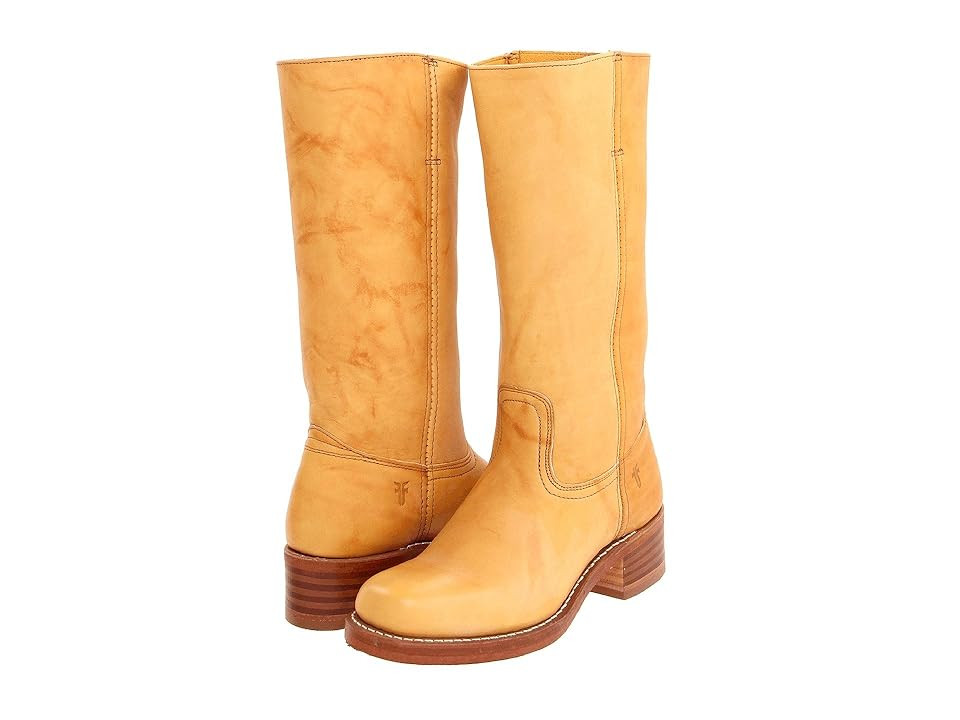 Frye Campus 14L (Banana Leather) Cowboy Boots | Zappos