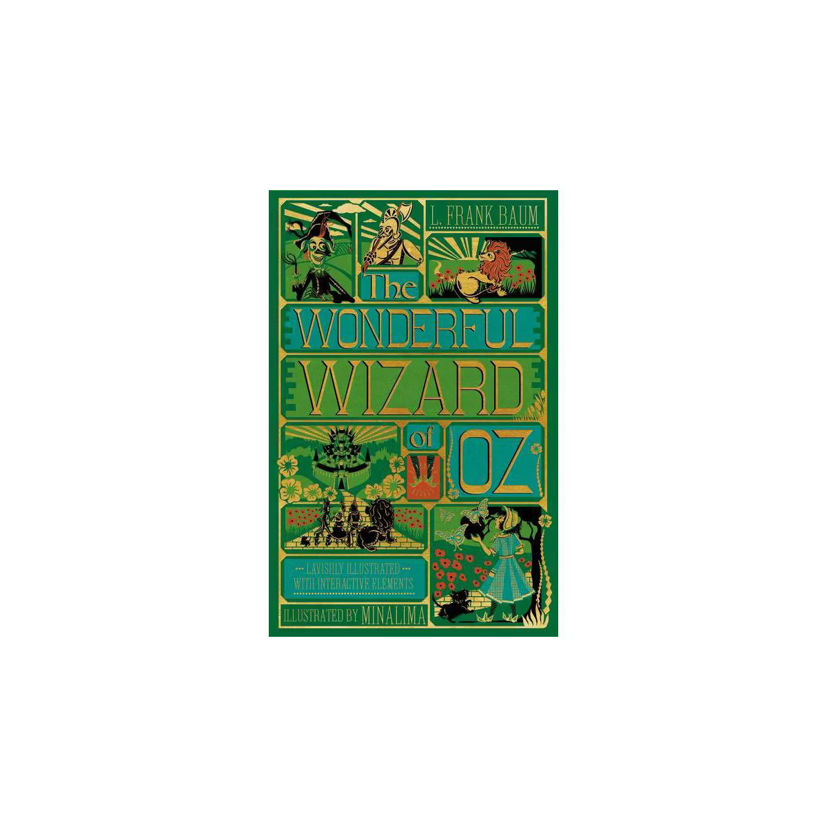 The Wonderful Wizard of Oz Interactive (Minalima Edition) - by  L Frank Baum (Hardcover) | Target