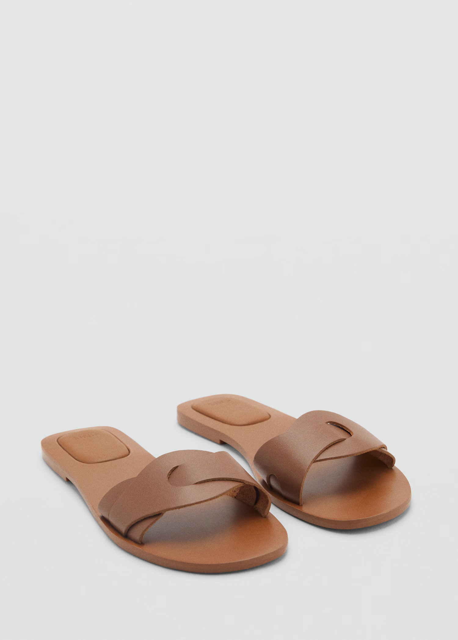 Leather straps sandals - Teen | MANGO USA | Mango (US/MX/AU)