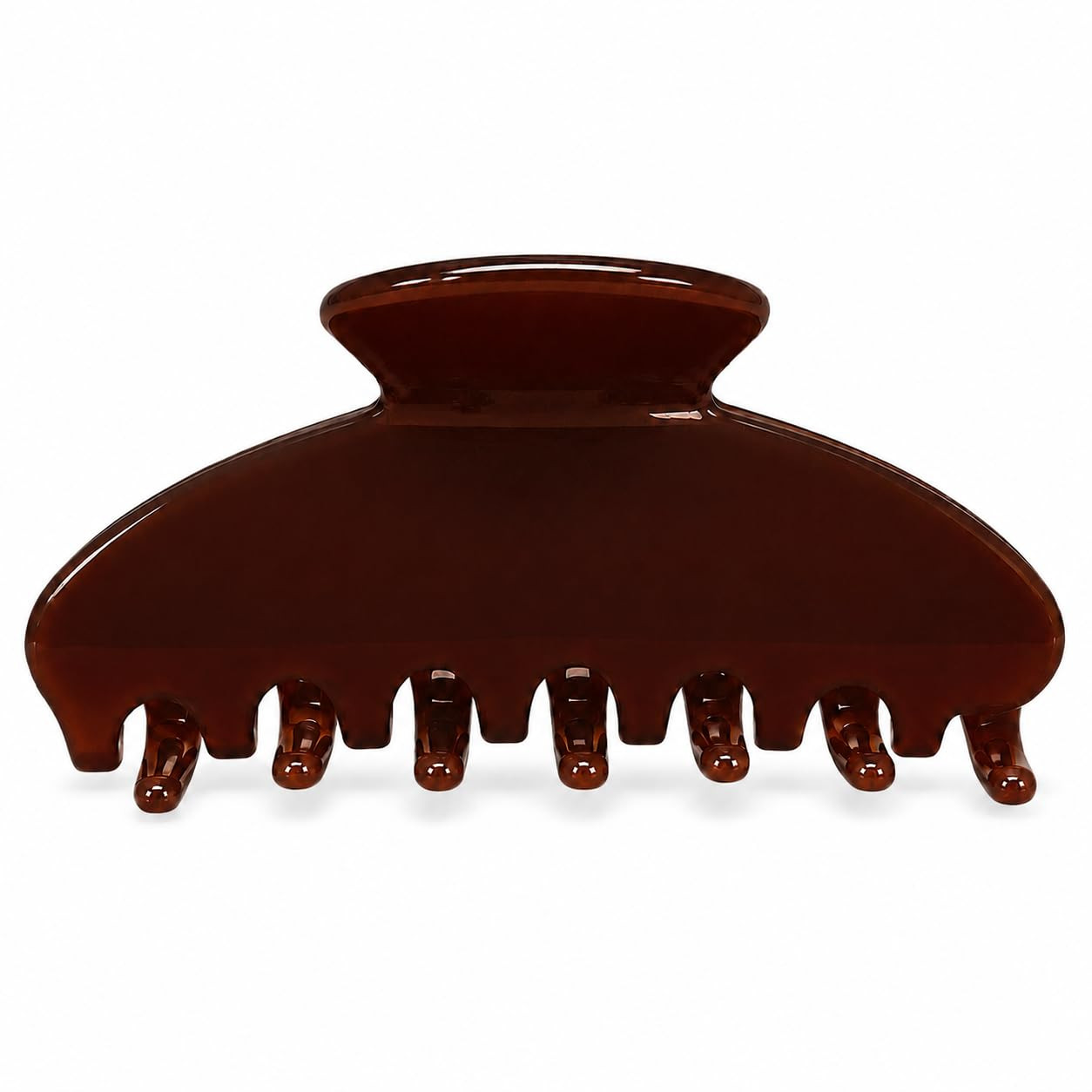Acetate Hair Claw Clip for Thick Hair, Coffee Brown | Amazon (US)