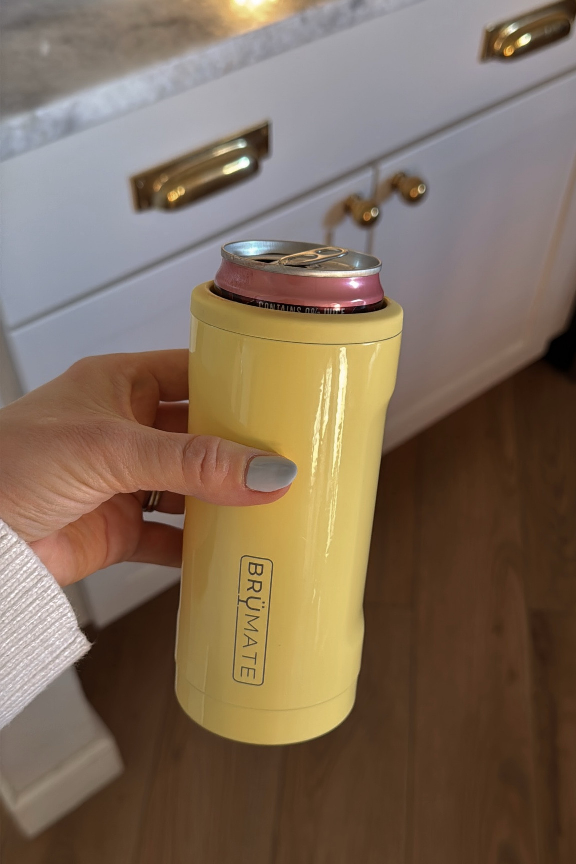 I love my slim can Koozie! Let’s me enjoy a cold fun bev throughout the day 🧈💛🪽

#LTKmomlife #LTKTravel #LTKselfcare