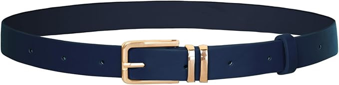 GRACE KARIN Women Leather Belt for Dresses Jeans Pants Waist Belt with Gold Buckle Medium PU Leat... | Amazon (US)