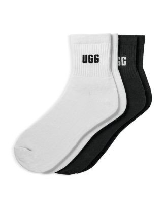 UGG® Quinlin Logo Quarter Socks, Pack of 2  | Bloomingdale's Women | Bloomingdale's (US)