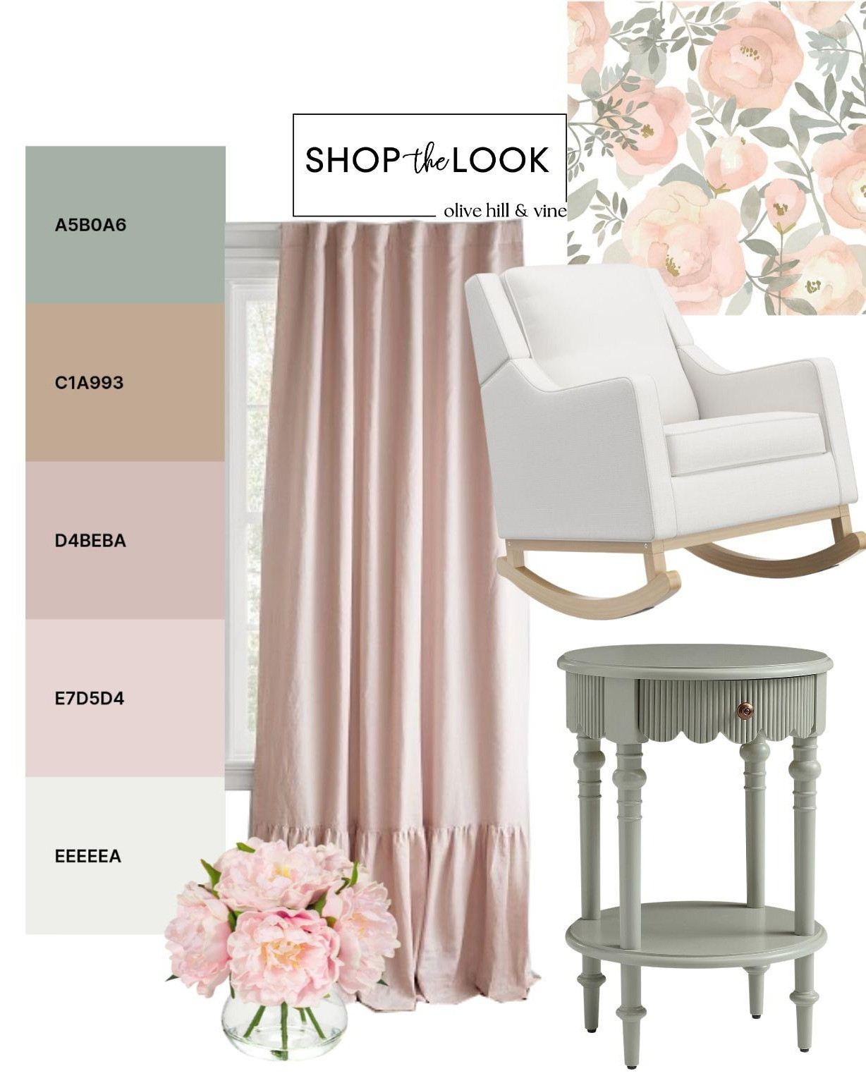 Blush tones, soft florals, and sage green accents come together in the prettiest way. We love how the palette feels fresh yet calming, with layered textures adding depth—such a sweet, elevated take on a pink nursery. 

 

#LTKHome #LTKBaby #LTKBump