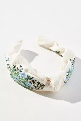 Rifle Paper Co. Lottie Embroidered Headband | Anthropologie (US)