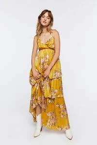 Floral Jacquard Maxi Dress | Forever 21 (US)