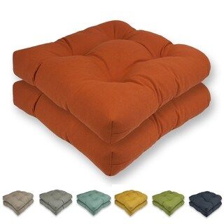 Austin Horn Classics Sunbrella® Spectrum Reversible Chair Cushion (set of 2) - 16 x 16 x 3 | Bed Bath & Beyond