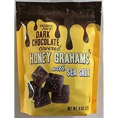 Trader Joe's Dark Chocolate covered Honey Grahams with Sea Salt | Amazon (US)