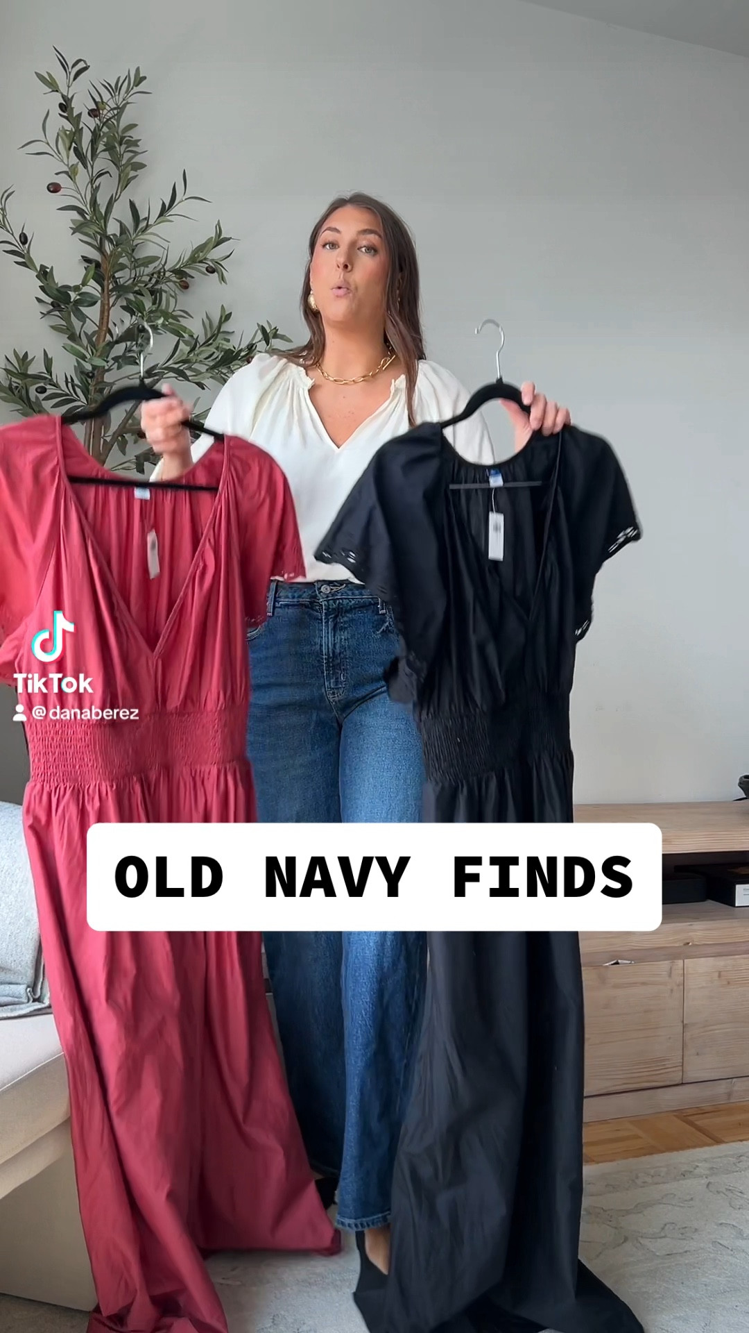 Old navy dress find now 40% off!!! Wearing size L 
Note deep V neck 


Old navy dresses, old navy, old navy dresses, wedding guest dress

#LTKVideo #LTKSaleAlert #LTKFindsUnder50