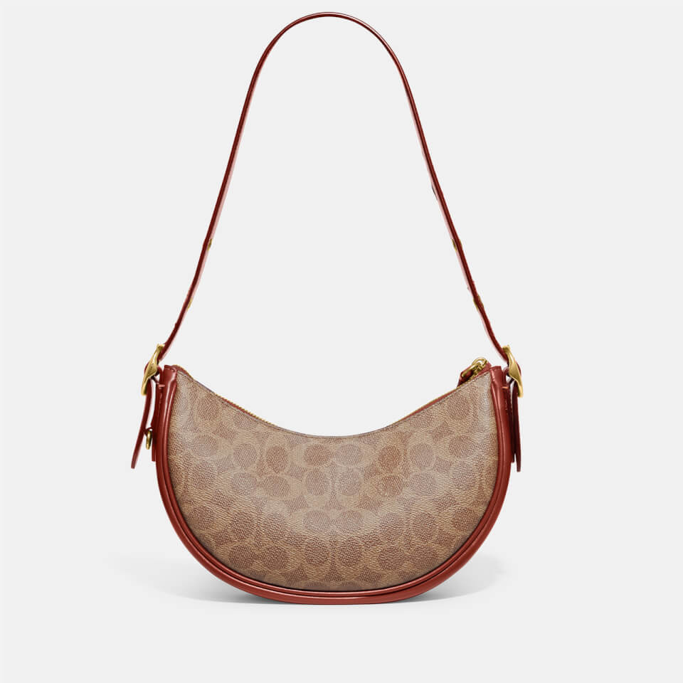 Coach Coated Canvas Signature Luna Shoulder Bag | Mybag.com (Global) 