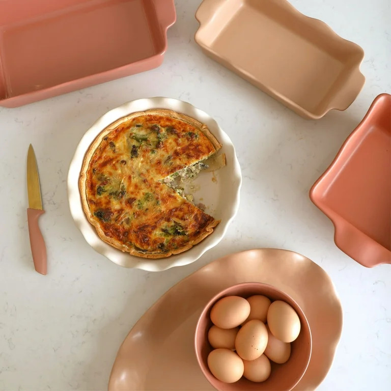 Jessie James Decker Just Feed Me 3-Piece Casserole Bakeware Set | Walmart (US)