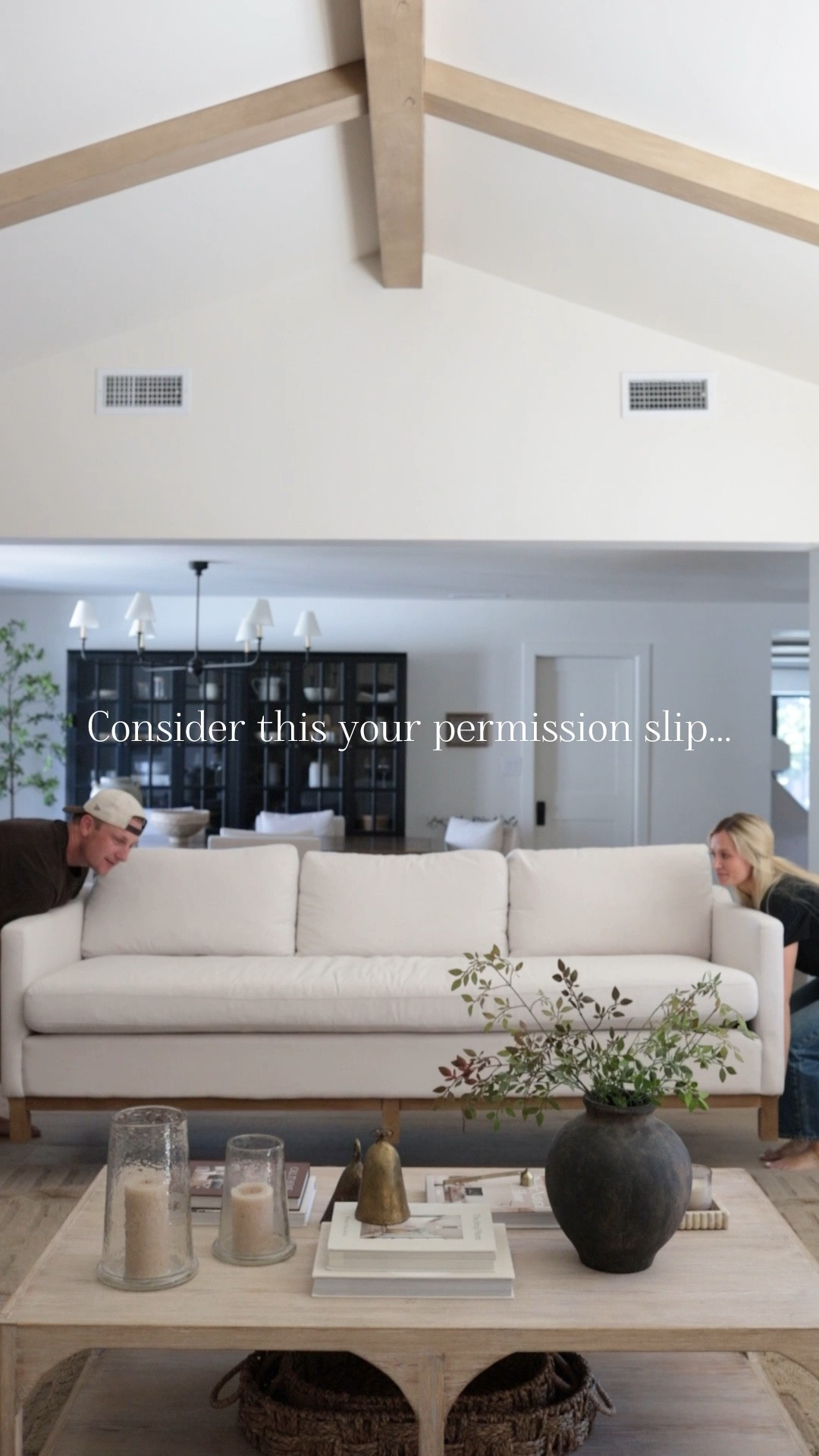 Your permission slip to buy the white sofa 🤍 The Cami Sofa from @jossandmain has all the things I look for: timeless lines, incredibly comfortable down-filled cushions, a solid wood frame, and durable stain-resistant fabric that stands up to everyday life with kids. Because a home can be both beautiful and lived in. And sometimes the piece you're most hesitant about ends up being your favorite.

 #jossandmainpartner #jossandmainedit #myjossandmain

#LTKHome #LTKSaleAlert #LTKSeasonal