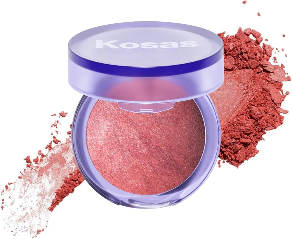 Kosas Blush is Life –Talc-Free Dimensional Blush Baked with Squalane & Hyaluronic Acid – Long... | Amazon (US)
